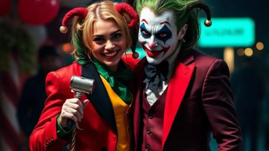 harley quinn costume with joker