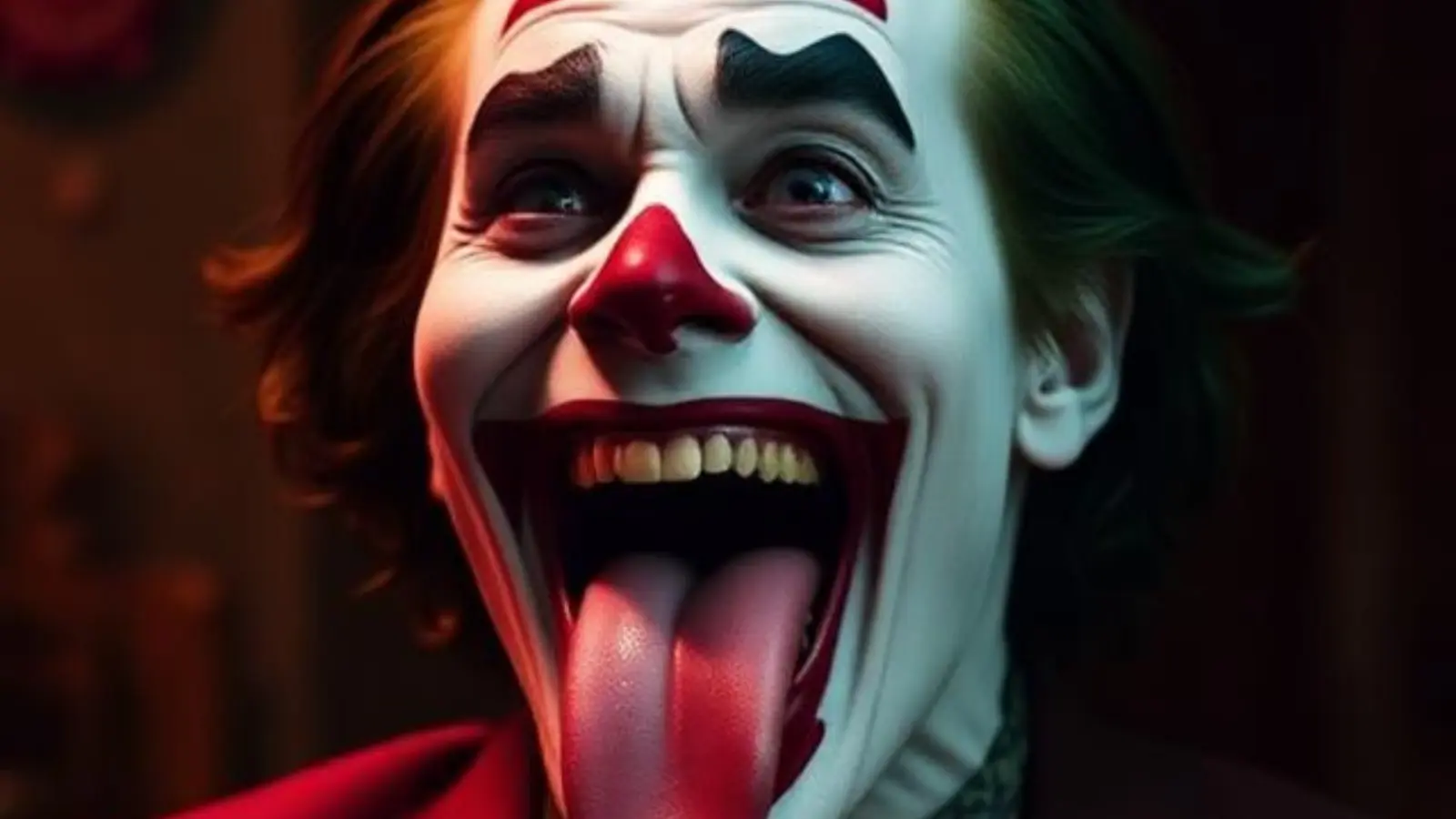 joker tongue meme